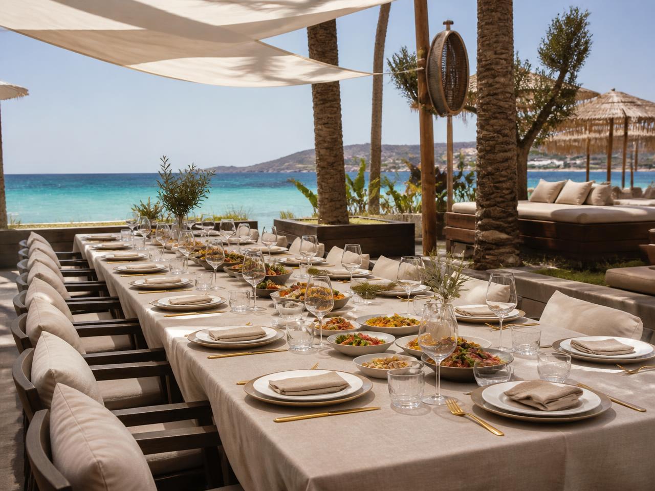 Seafront restaurant · Cala Jondal